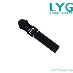 High quality black standard slider for nylon zipper manufactured by LYG ZIPPER