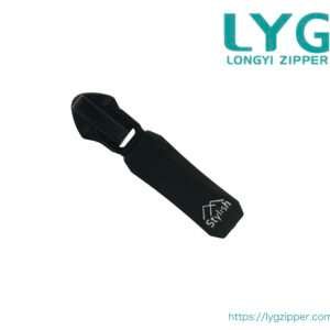 High quality durable black nylon coil zipper slider manufactured by LYG ZIPPER