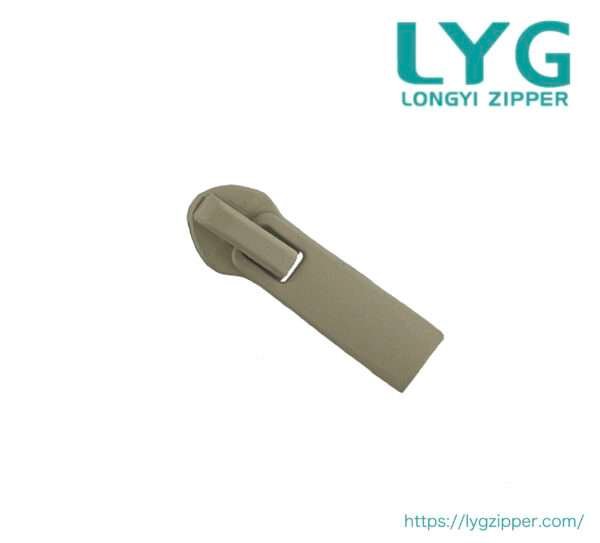 High quality durable standard nylon coil zipper slider manufactured by LYG ZIPPER