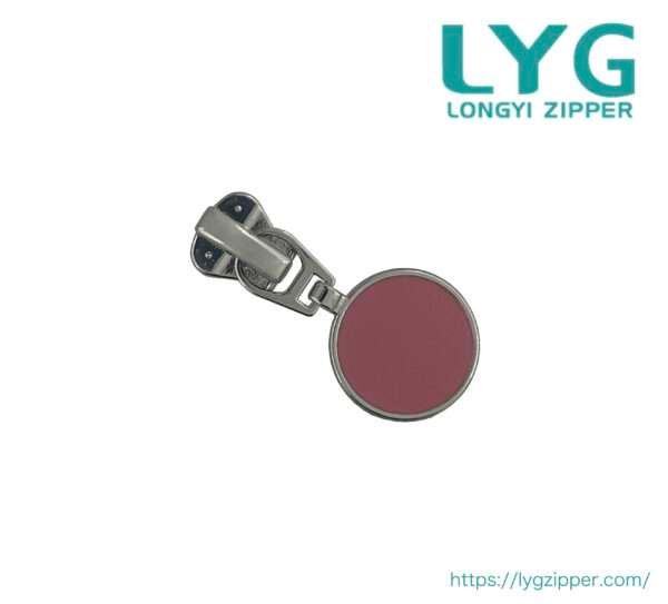 High quality extra-lightweight plastic zipper slider with fancy pull manufactured by LYG ZIPPER