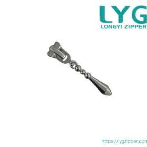 High quality specially designed plastic zipper slider with super fancy tear drop pull manufactured by LYG ZIPPER